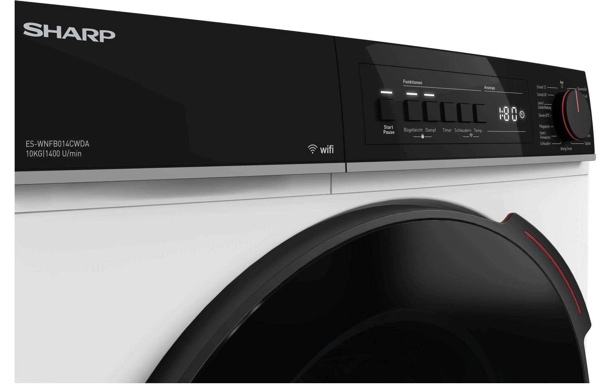 Sharp Waschmaschine ES-WNFB014CWDA-CH Links Sharp Waschmaschine ES-WNFB014CWDA-CH Links