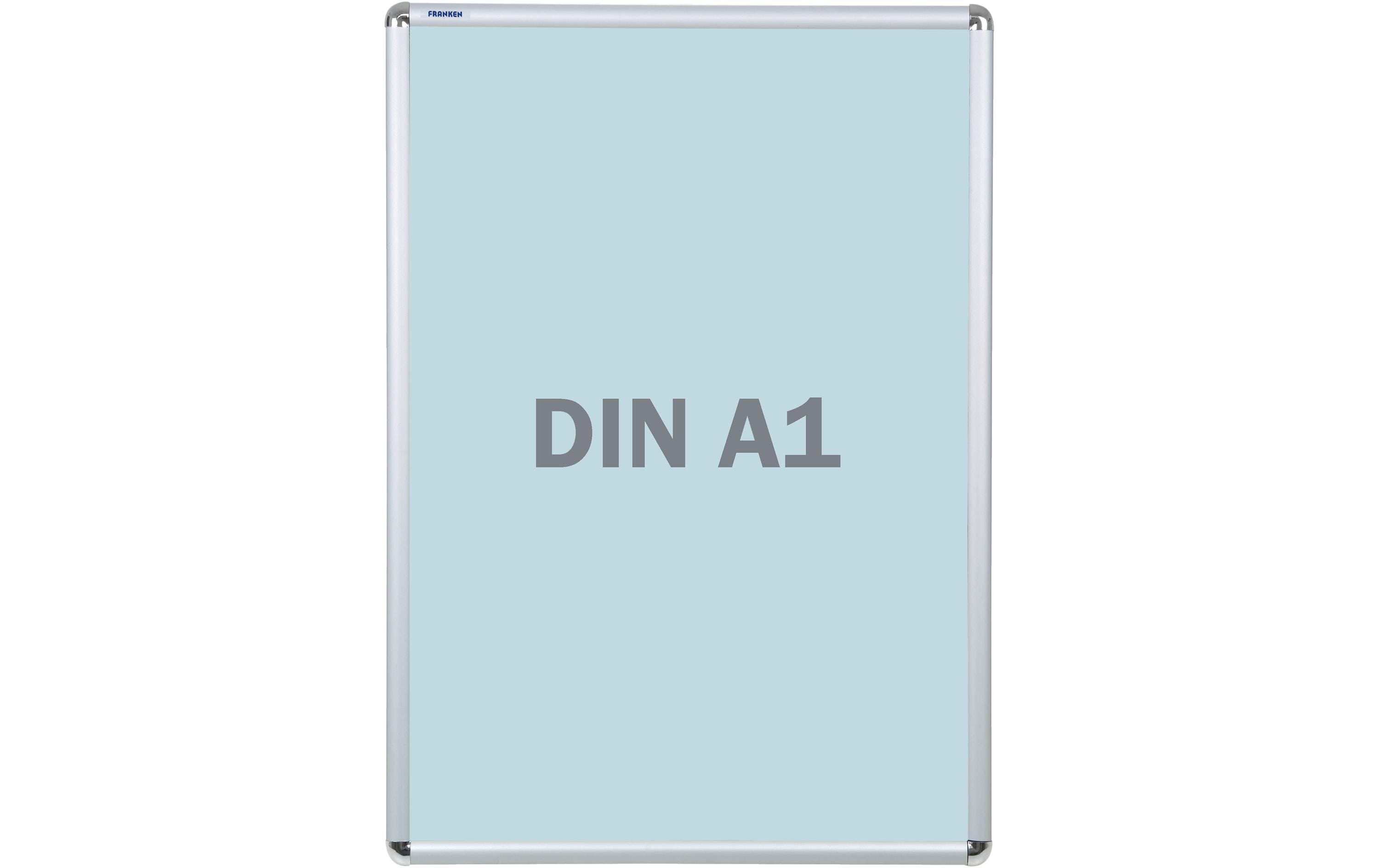 Franken Präsentationsrahmen Standard 25 mm, A0 Silber Franken Präsentationsrahmen Standard 25 mm, A0 Silber