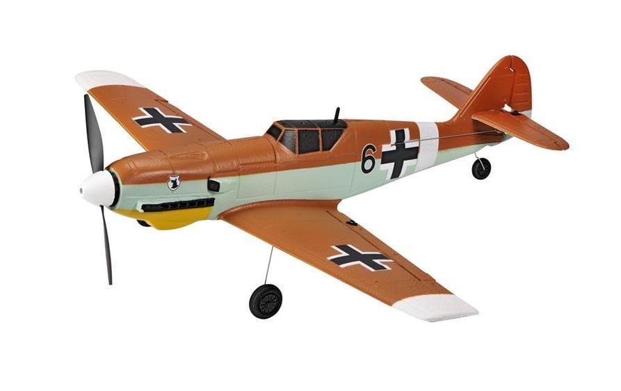 TOP-RC Warbird Mini BF-109 450 mm, Braun, RTF TOP-RC Warbird Mini BF-109 450 mm, Braun, RTF