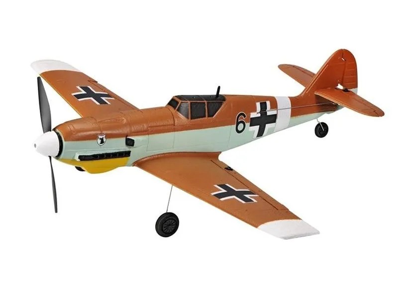 TOP-RC Warbird Mini BF-109 450 mm, Braun, RTF