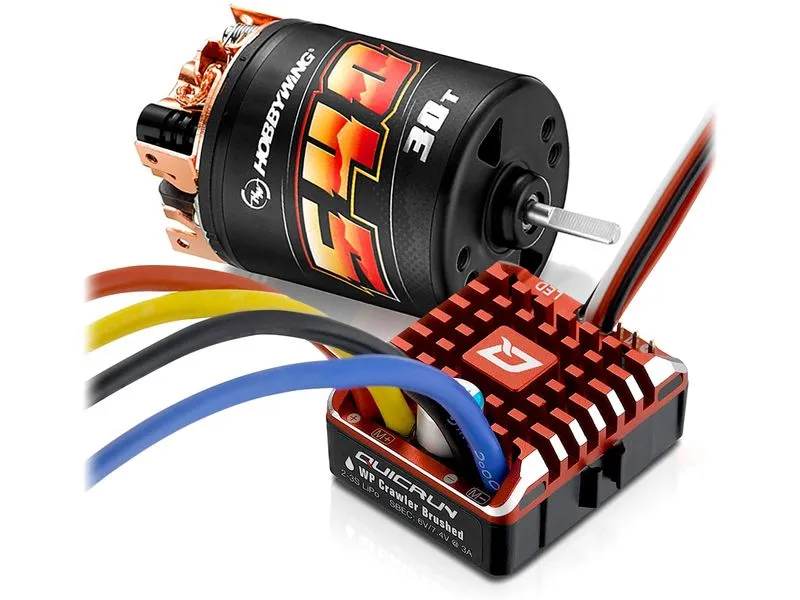 Hobbywing Brushed-Antriebsset Quicrun WP1080 30T Hobbywing Brushed-Antriebsset Quicrun WP1080 30T