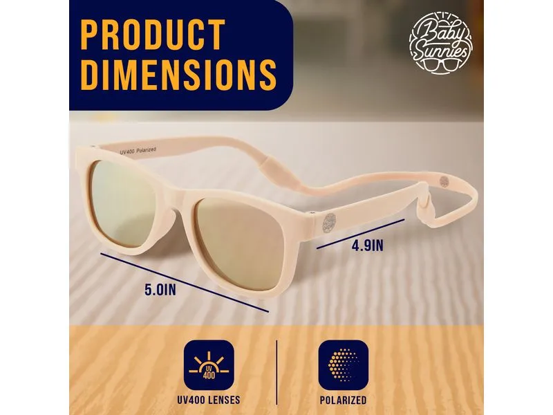 Baby Sunnies Baby-Sonnenbrille mit Band Hellblau Baby Sunnies Baby-Sonnenbrille mit Band Hellblau