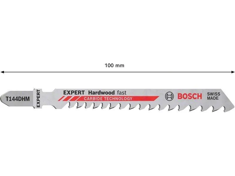 Bosch Professional Stichsägeblatt EXPERT Hardwood Fast T 144 DHM, 3 Stück Bosch Professional Stichsägeblatt EXPERT Hardwood Fast T 144 DHM, 3 Stück