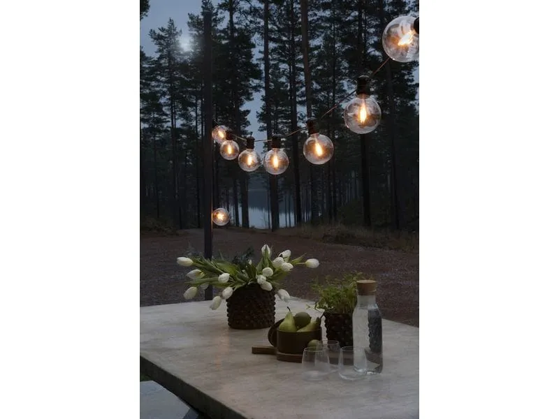 Konstsmide Lichterkette Basis-Set 2394, 10 LEDs, Transparent Konstsmide Lichterkette Basis-Set 2394, 10 LEDs, Transparent