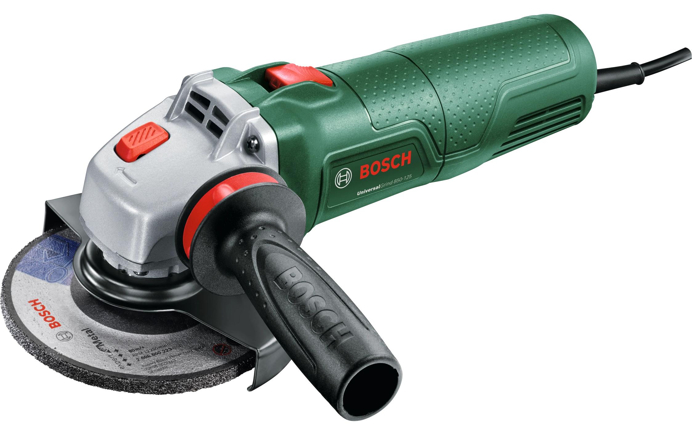 Bosch Winkelschleifer UniversalGrind 850-125 Bosch Winkelschleifer UniversalGrind 850-125