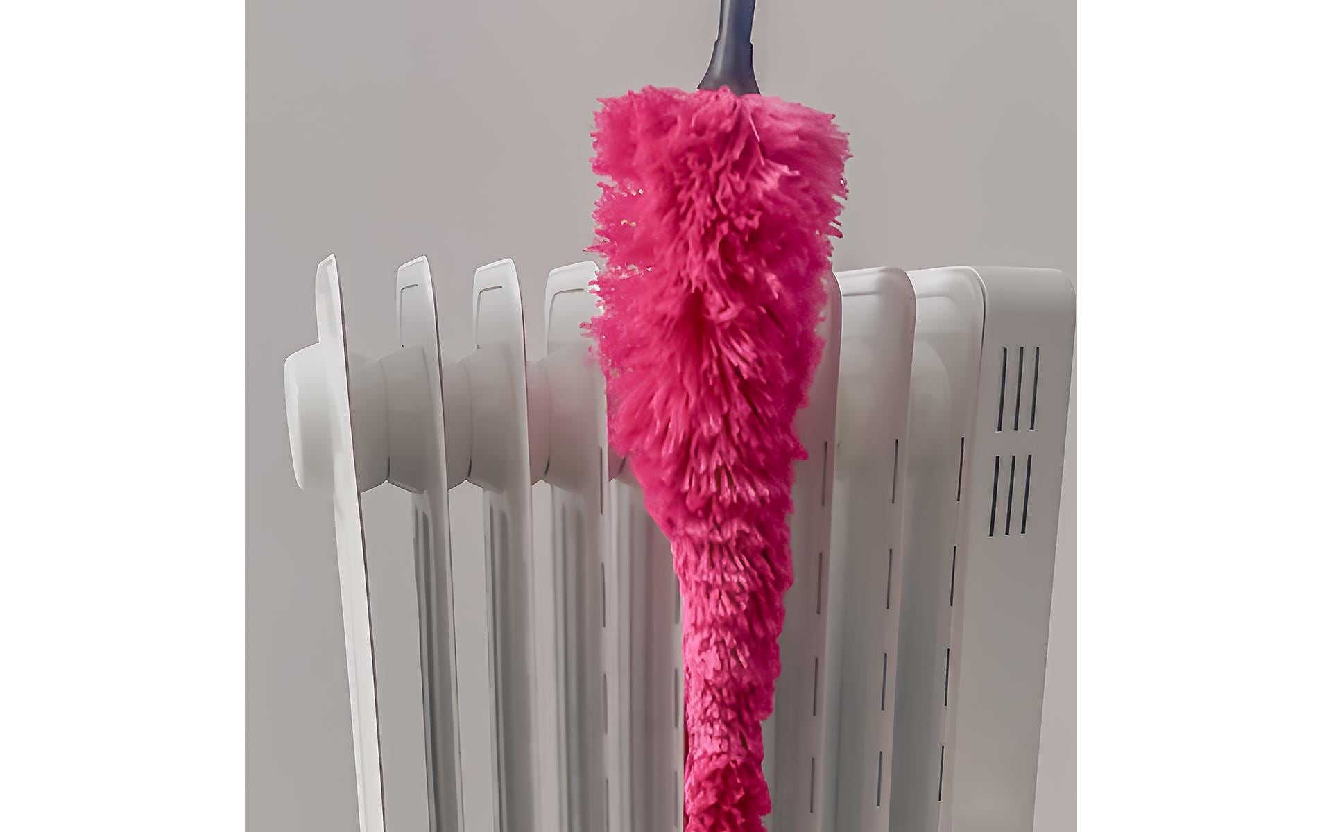 CreaClean Radiatorenbürste 76 cm Rot