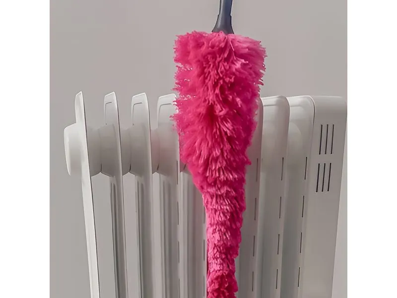 CreaClean Radiatorenbürste 76 cm Rot
