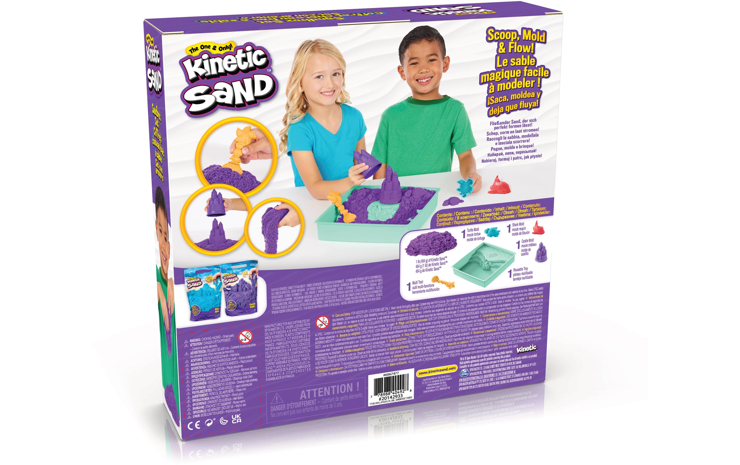 Spinmaster Sand Kinetic Box Lila