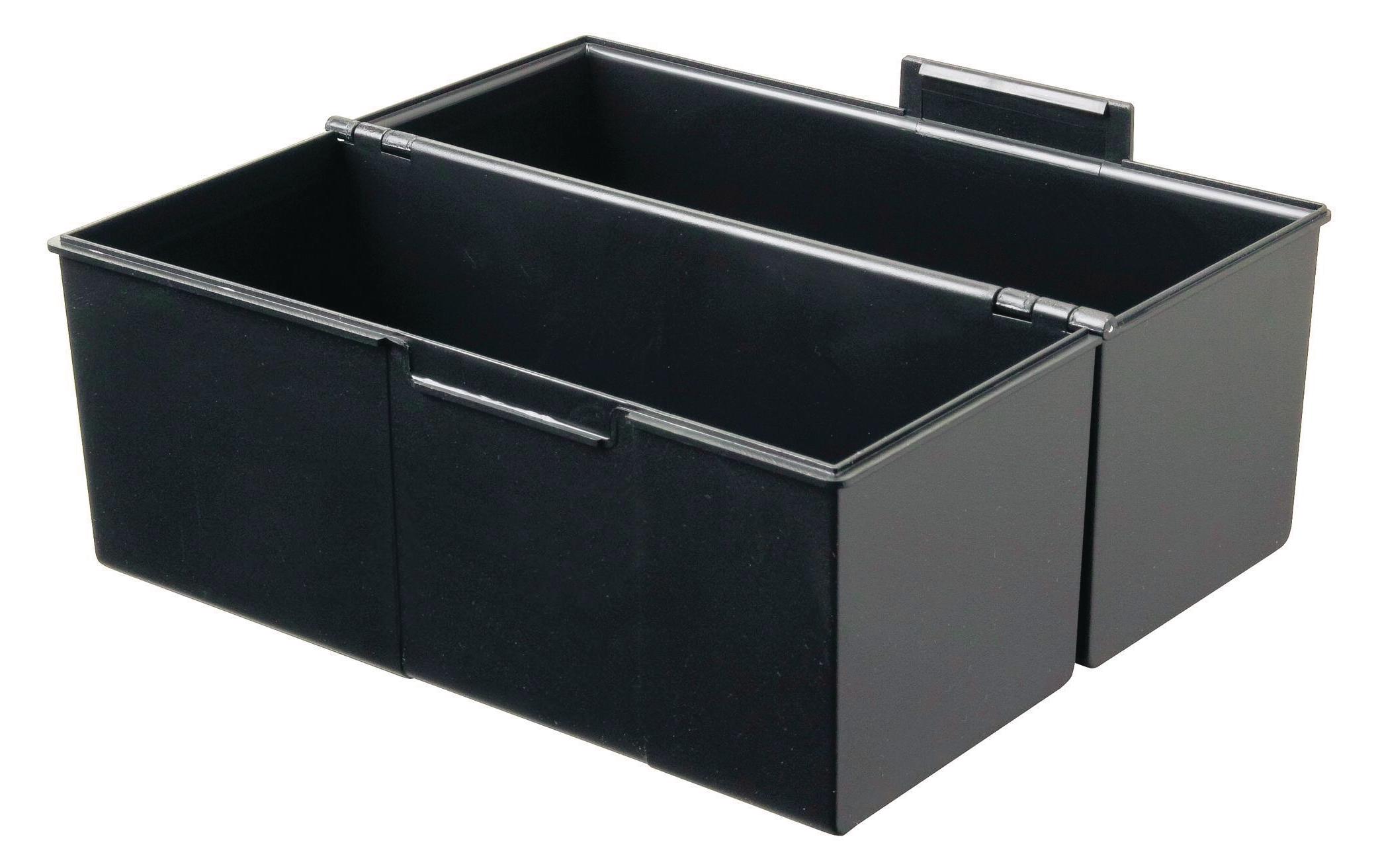 HAN Karteibox A5 Quer, 450 Karten, Schwarz