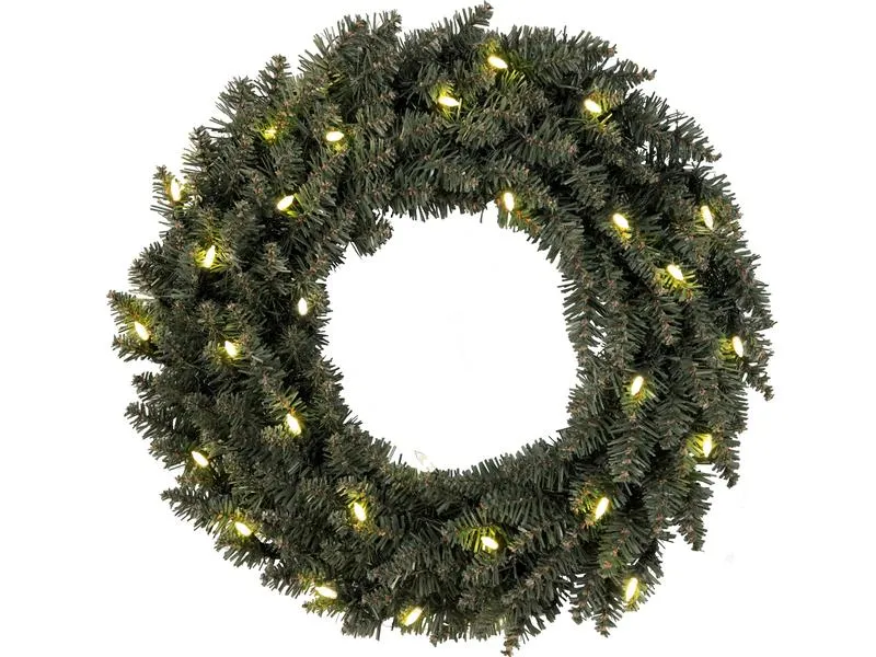 Star Trading LED-Weihnachtskranz Calgary, Ø 50 cm