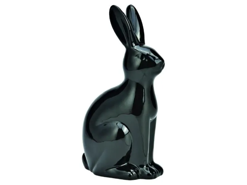 G. Wurm Hase 25 cm Schwarz G. Wurm Hase 25 cm Schwarz
