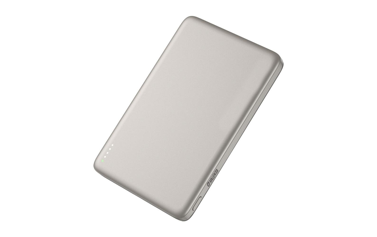 Valenta Powerbank MagSafe Ultra Slim, Natural 5000 mAh