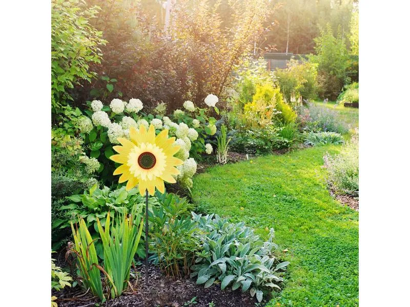 relaxdays Windrad Sonnenblume 70 cm relaxdays Windrad Sonnenblume 70 cm