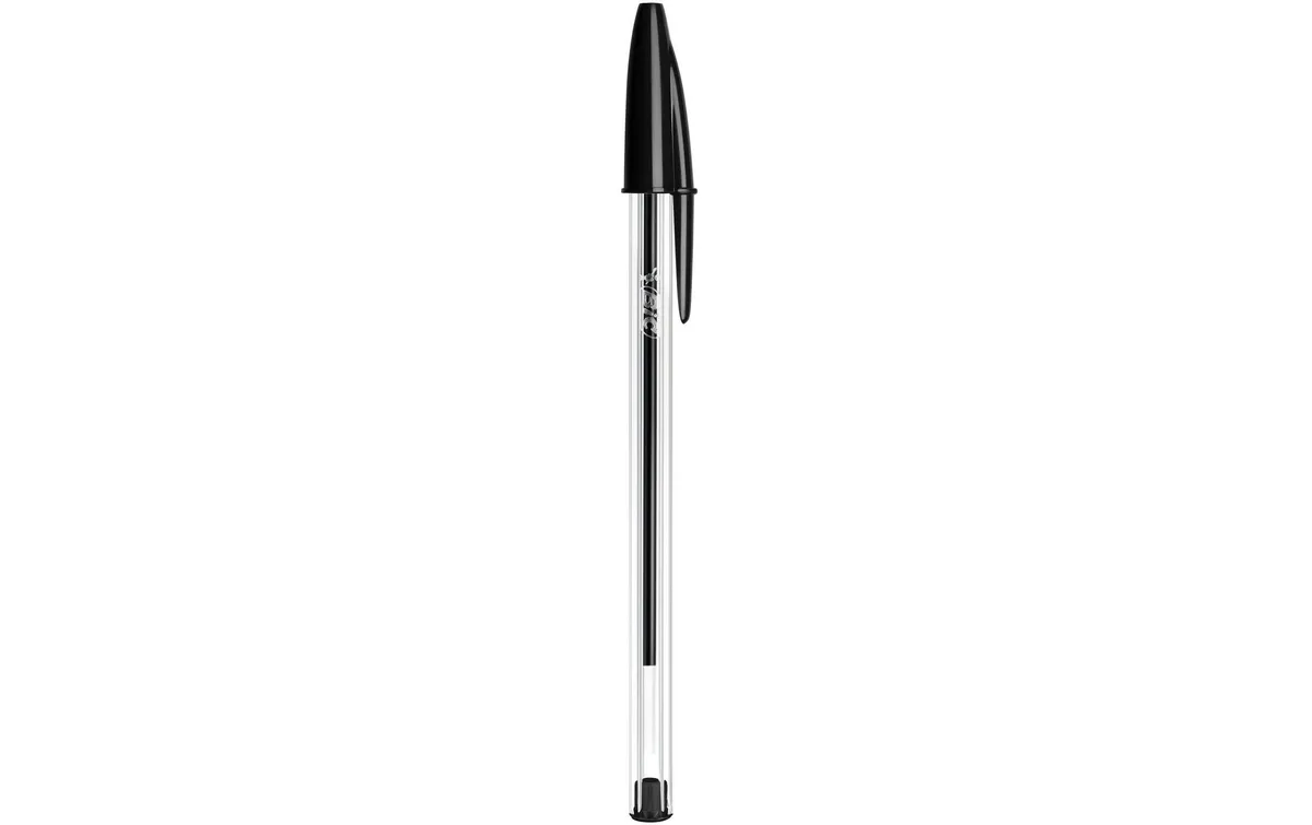 BIC Kugelschreiber Cristal Original 0.32 mm Schwarz, 50 Stück BIC Kugelschreiber Cristal Original 0.32 mm Schwarz, 50 Stück