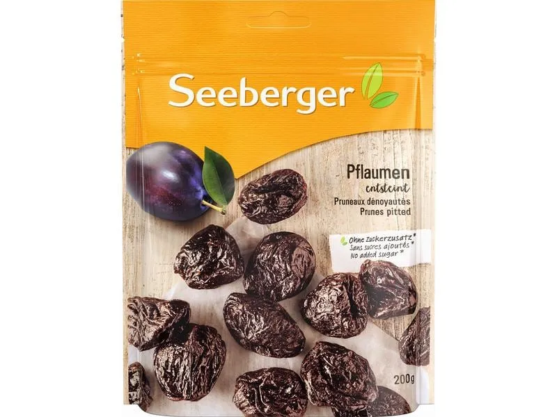 Seeberger Pflaumen entsteint 200 g Seeberger Pflaumen entsteint 200 g