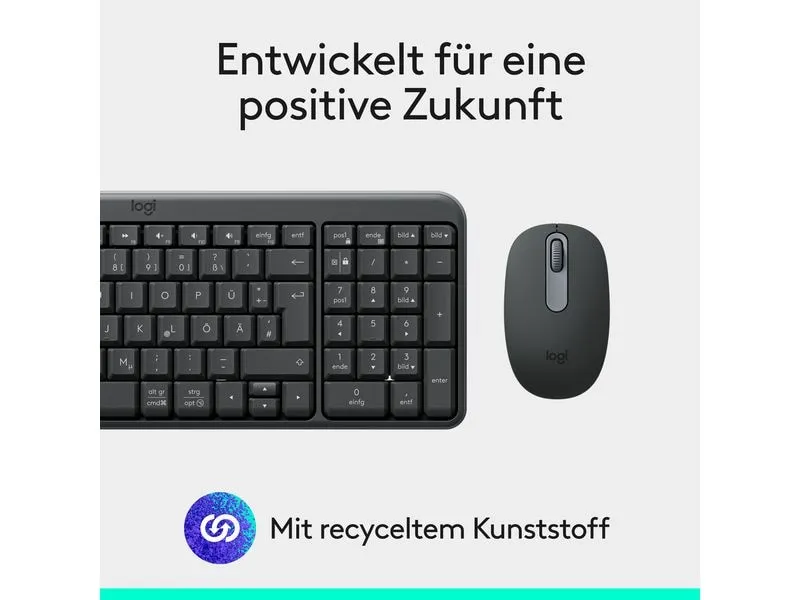 Logitech Tastatur-Maus-Set MK250 Graphite Logitech Tastatur-Maus-Set MK250 Graphite