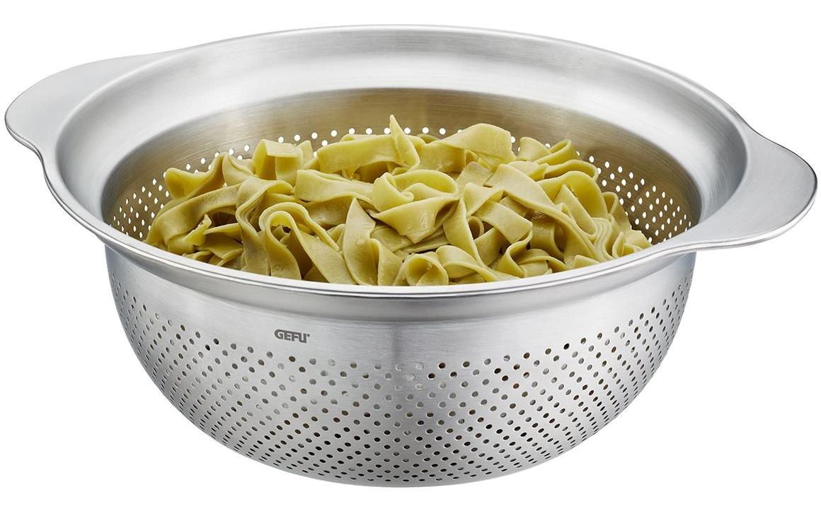 GEFU Abtropfsieb Premio Ø 27 cm, Silber