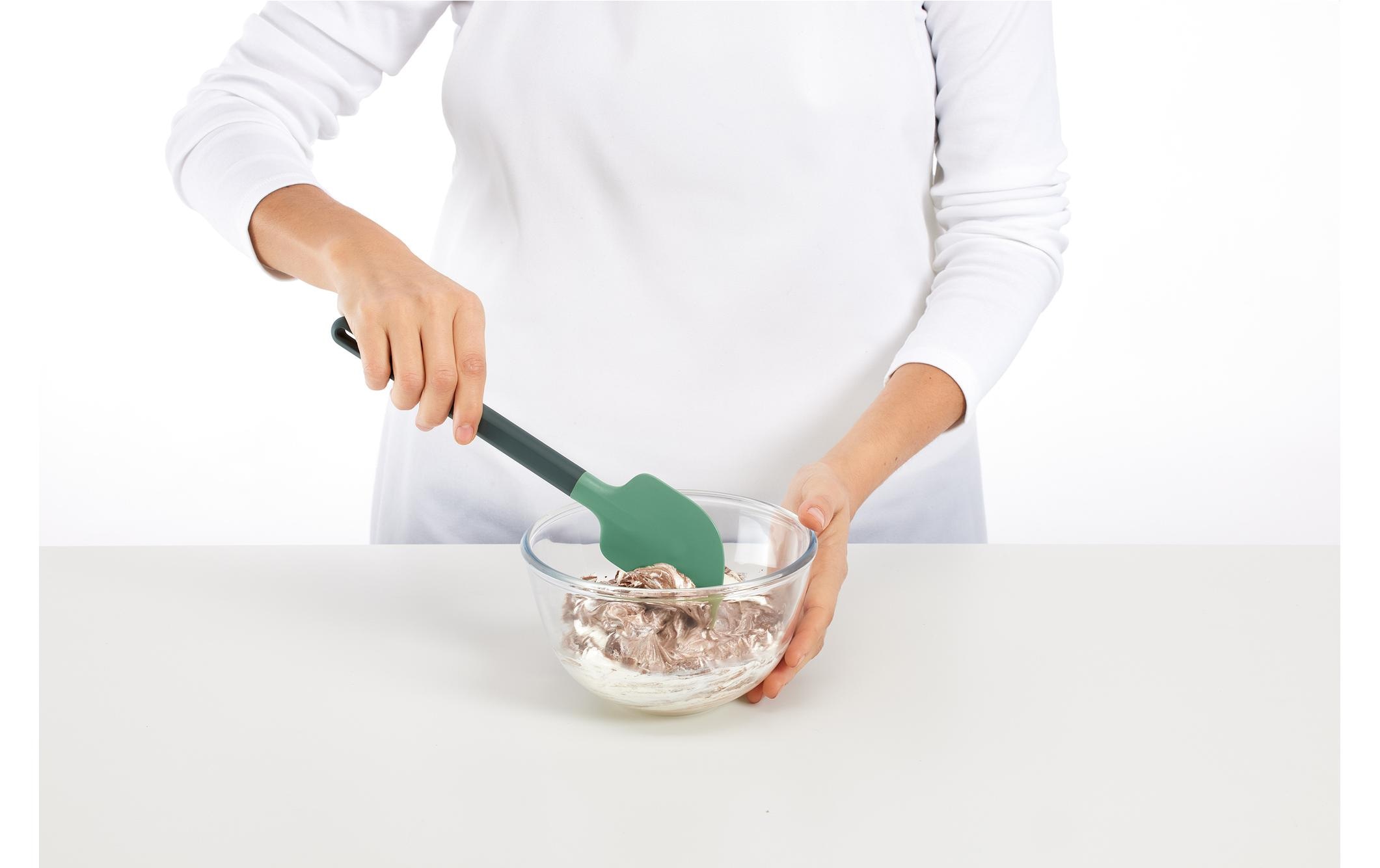 Lékué Teigschaber ABS/Silikon, Grün/Schwarz