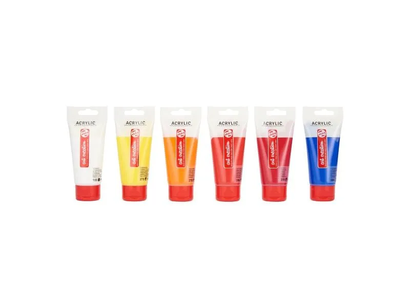 Talens Acrylfarbe 12er Set, Mehrfarbig Talens Acrylfarbe 12er Set, Mehrfarbig