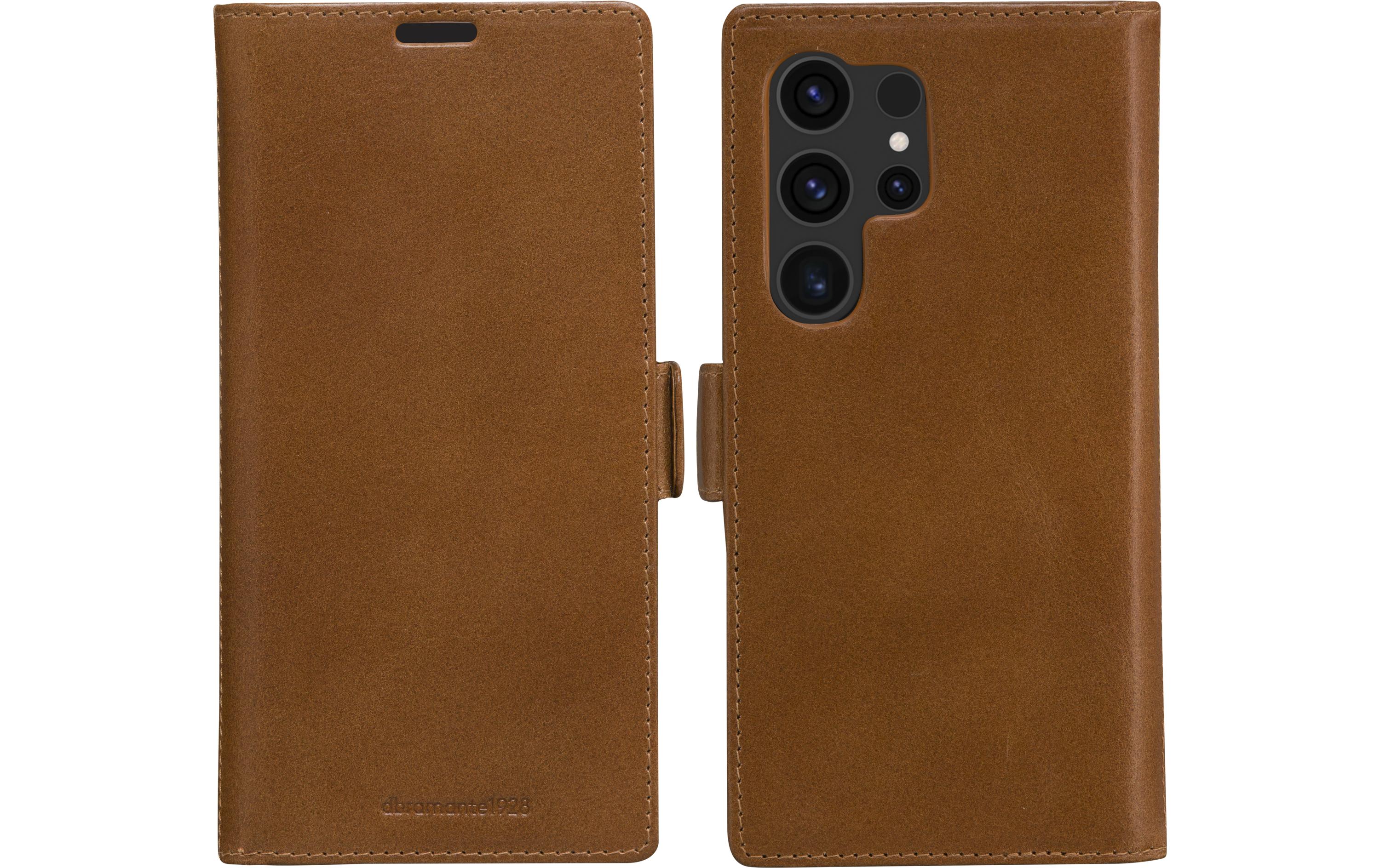 dbramante1928 Book Cover Lynge Galaxy S24 Ultra Tan