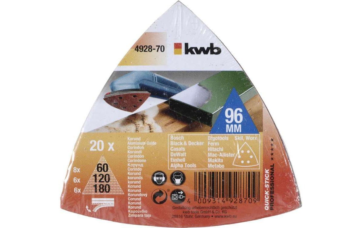 kwb Delta-Haftscheibe Bosch Sparpack