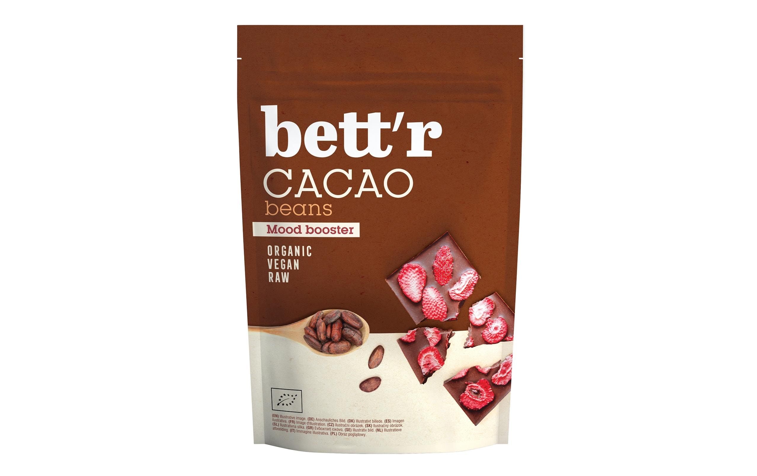 Bett'r Bio Kakaobohnen roh 200 g