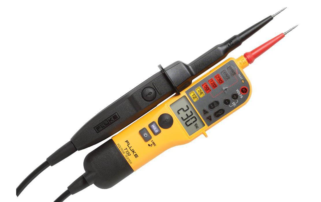 Fluke Spannungsprüfer T130 VDE max. 690 V ac/dc Fluke Spannungsprüfer T130 VDE max. 690 V ac/dc