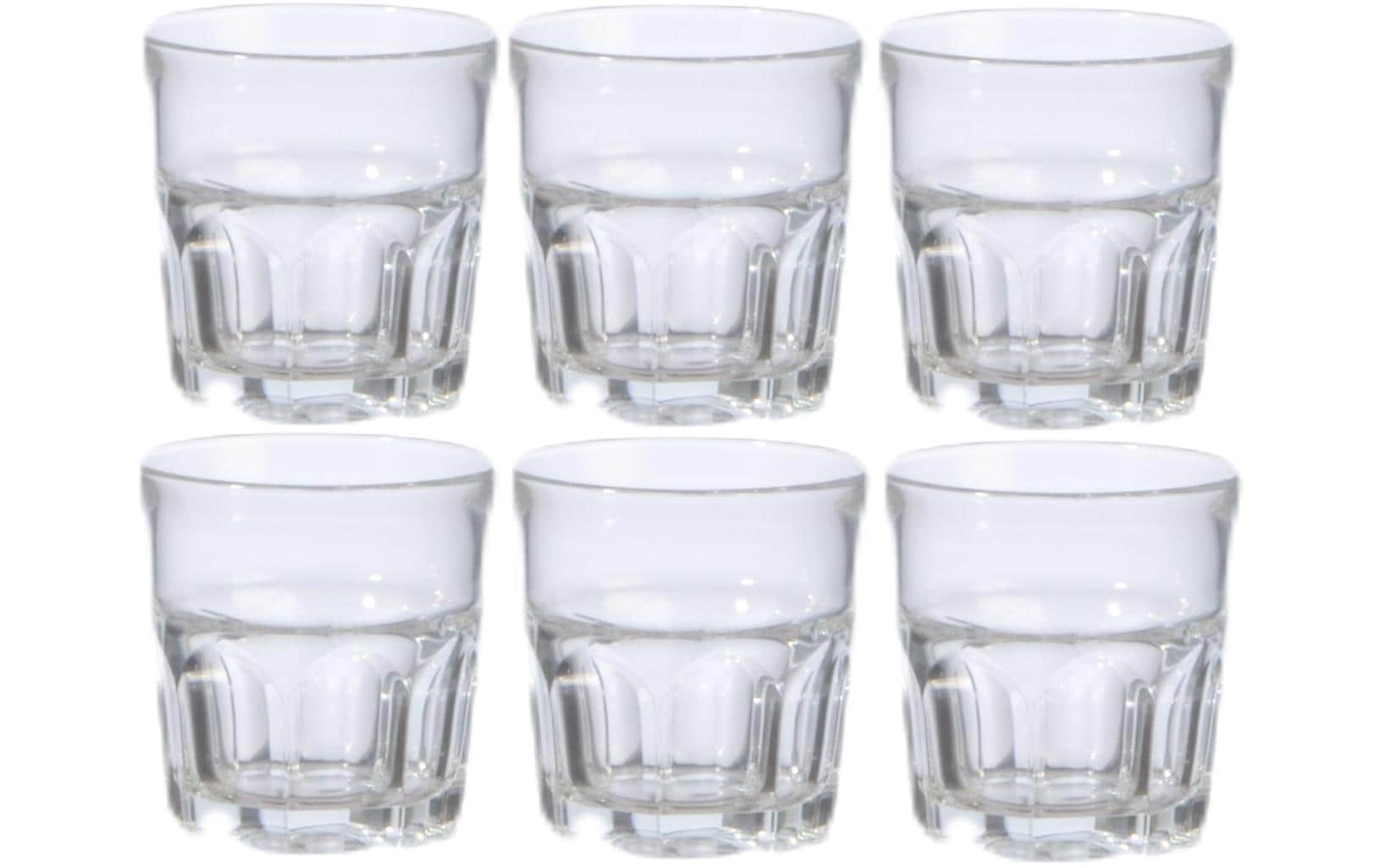 Arcoroc Trinkglas Granity 160 ml, 6 Stück, Transparent