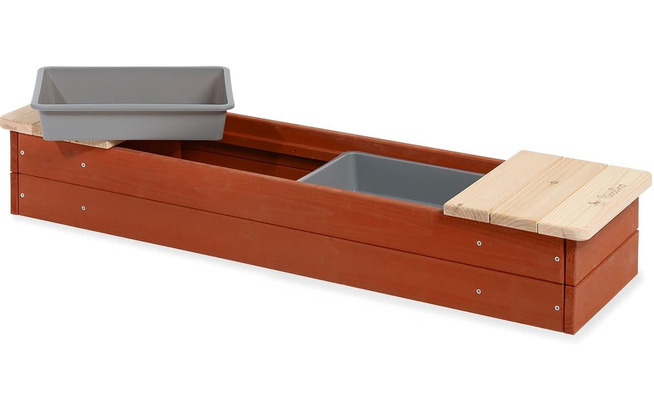 Pinolino Sandkasten Hedda, Rot/natur