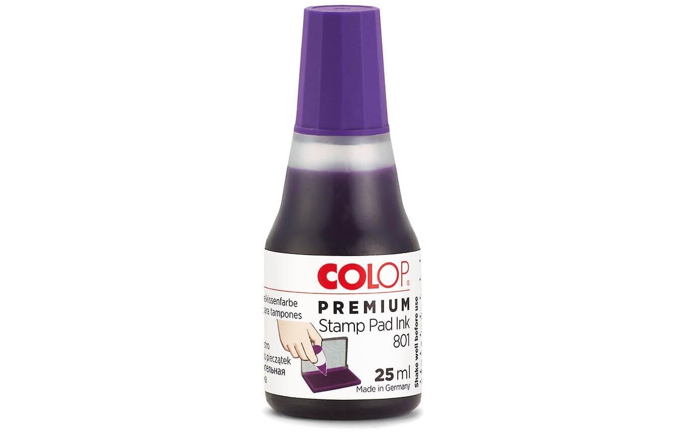 Colop Stempelfarbe 801, 25 ml, Violett Colop Stempelfarbe 801, 25 ml, Violett