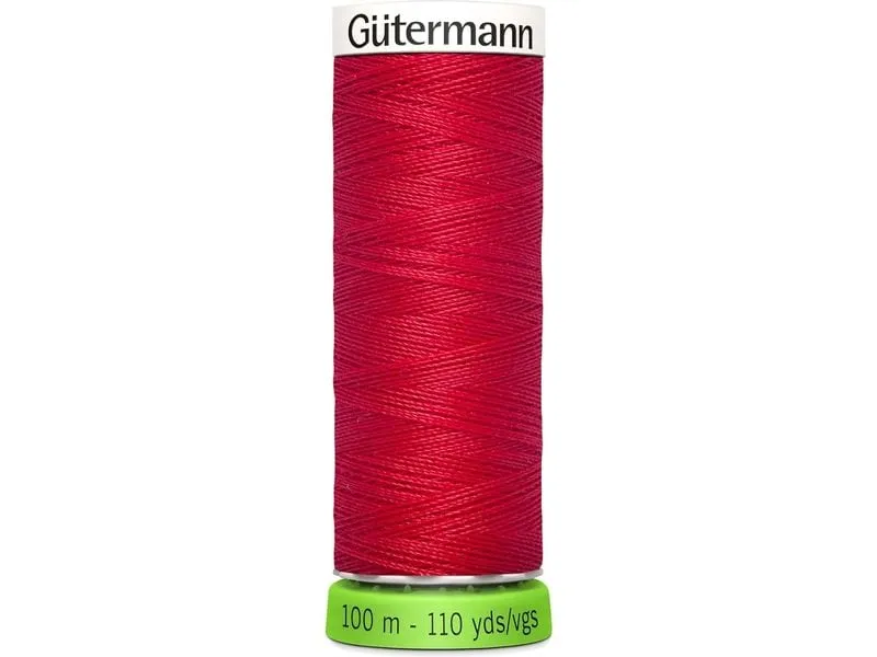Gütermann Näh- und Stickgarn Allesnäher rPET 100 m Rot Gütermann Näh- und Stickgarn Allesnäher rPET 100 m Rot