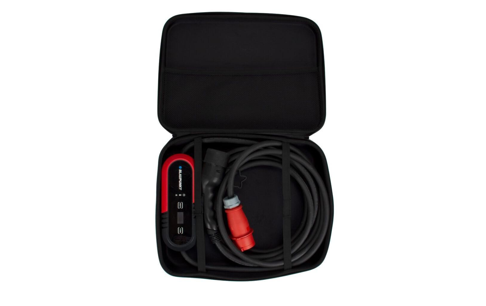 Blaupunkt Mobile Ladestation 11 KW, 16 A, CEE16, Typ 2 Rot