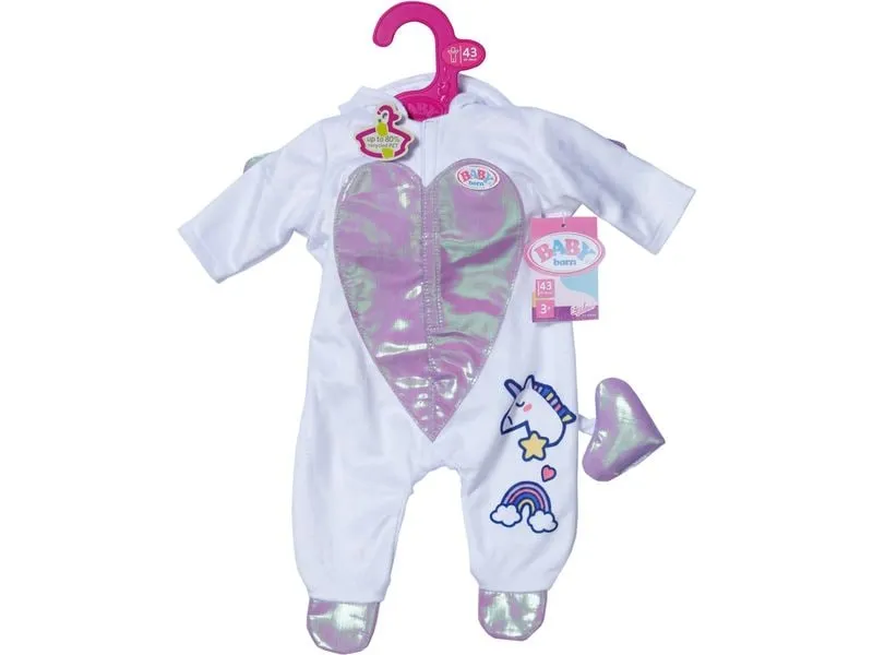 Baby Born Puppenkleidung Einhornanzug 43 cm Baby Born Puppenkleidung Einhornanzug 43 cm