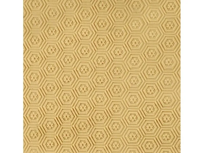 Ibili Wallholz mit Muster Deko 39.5 x 5 cm, Braun