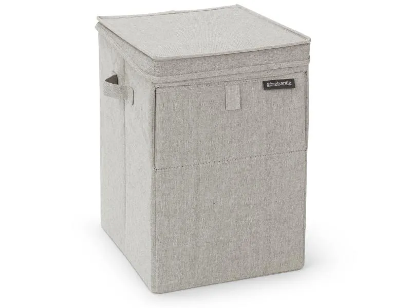 Brabantia Wäschesammler stapelbar, 35 Liter, Grau Brabantia Wäschesammler stapelbar, 35 Liter, Grau