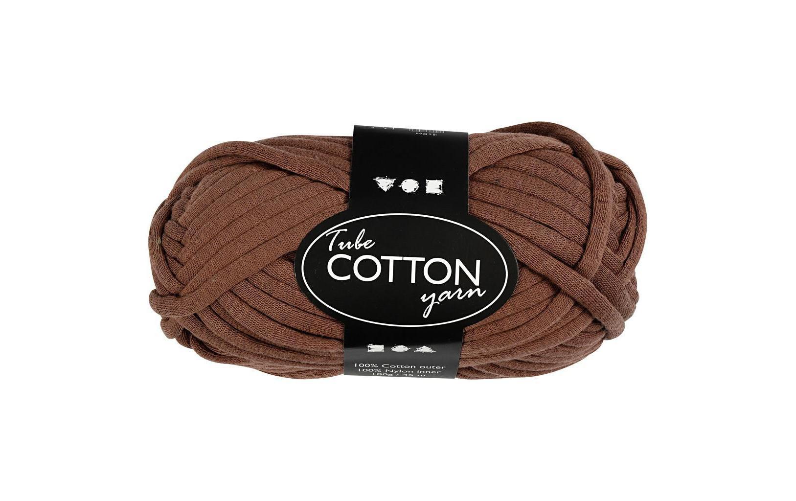 Creativ Company Schlauchgarn 100 g Braun Creativ Company Schlauchgarn 100 g Braun