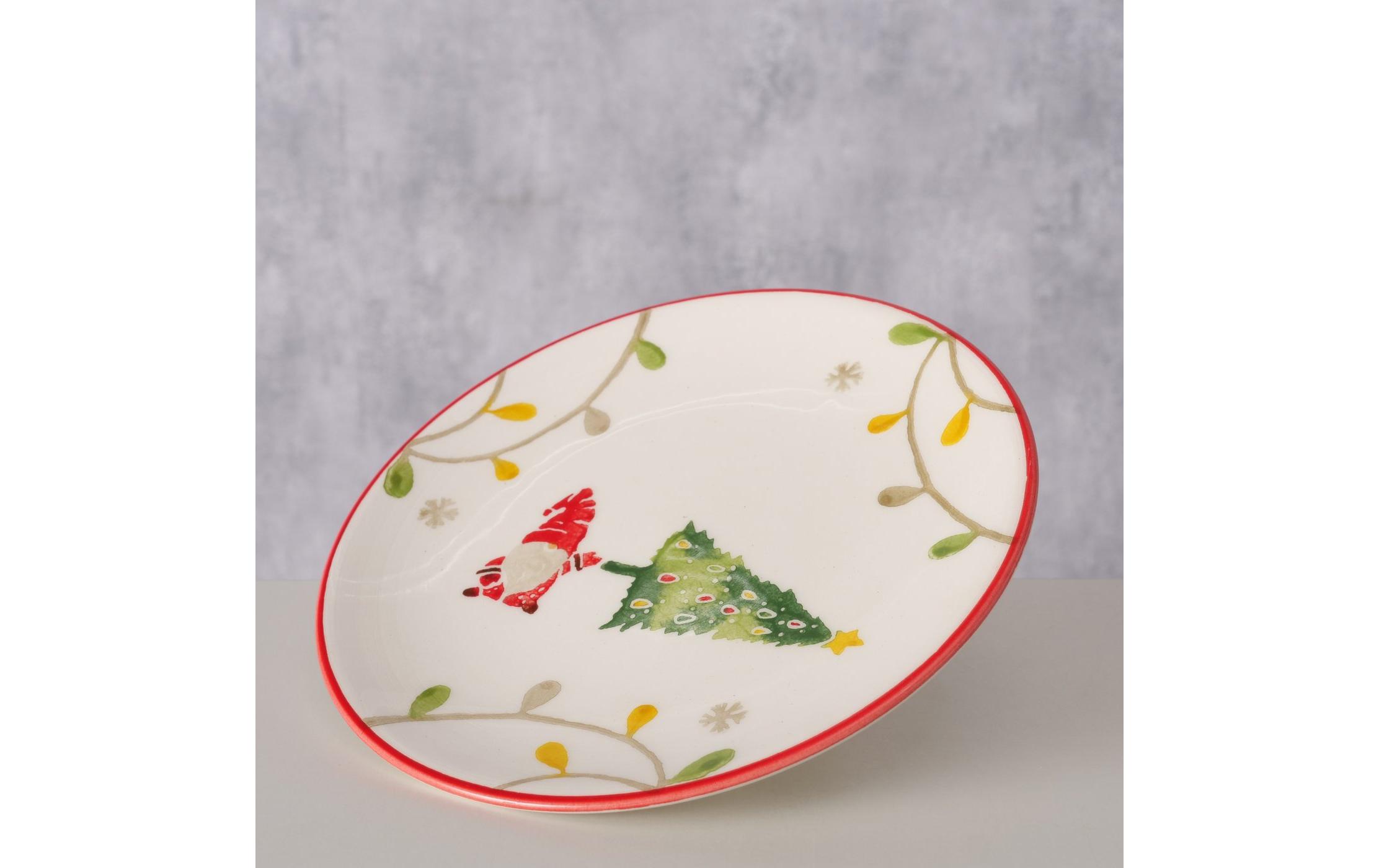 Boltze Teller Noelo Keramik, 15.5 cm