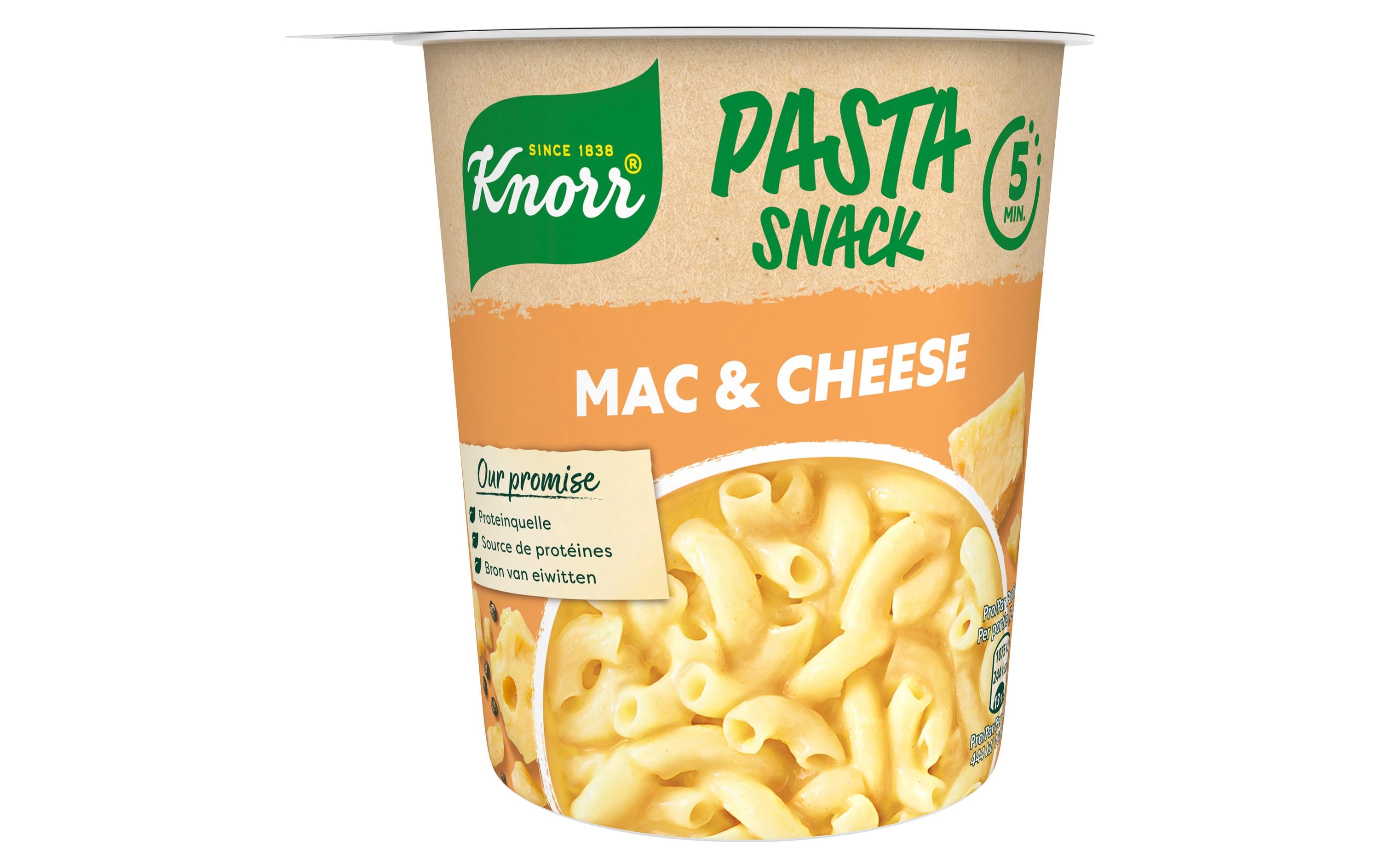 Knorr Fertiggericht Pasta Snack Mac & Cheese 1 Portion Knorr Fertiggericht Pasta Snack Mac & Cheese 1 Portion