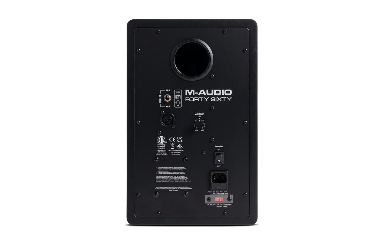 M-Audio Studiomonitor Forty Sixty Schwarz