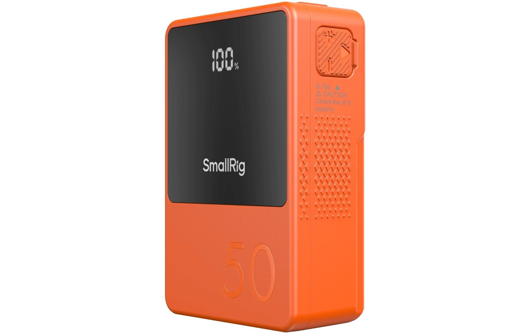 Smallrig VB50 Mini V-Mount-Batterie Orange