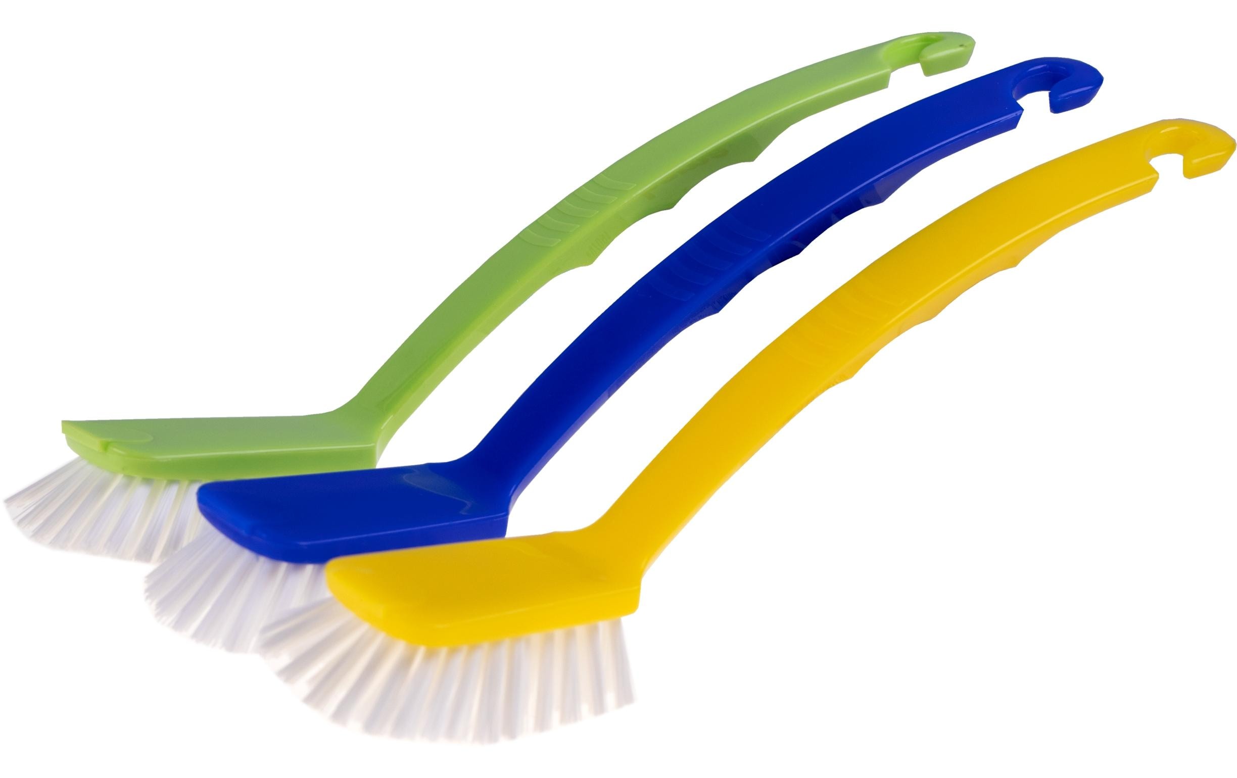 Edi Baur Spülbürste Trio Blau/Gelb/Grün