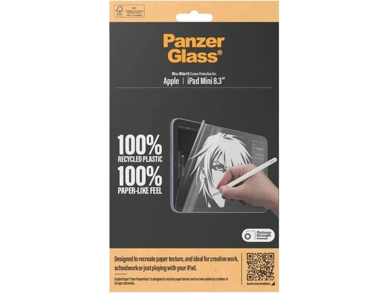 Panzerglass UWF GraphicPaper iPad mini 6th Gen. 8.3/ iPad mini 2024
