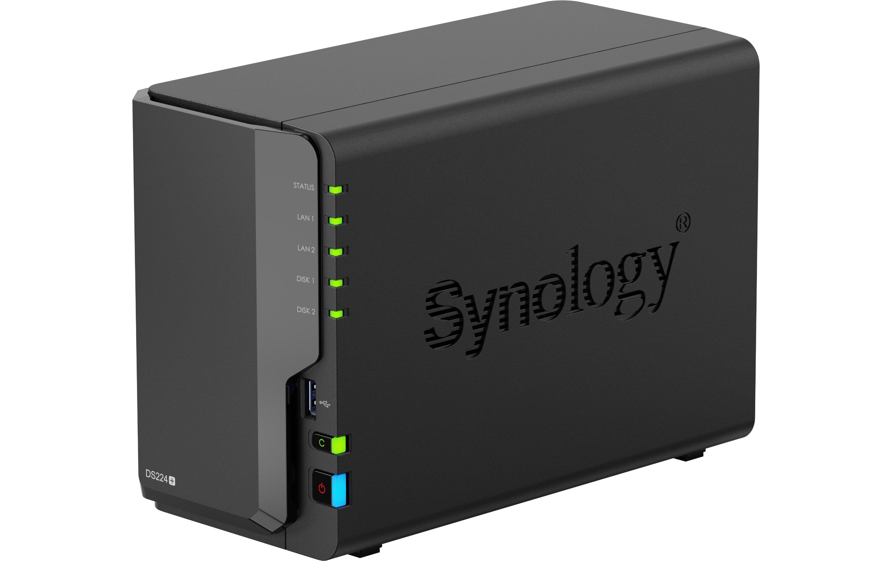 Synology NAS DiskStation DS224+ 2-bay Seagate Ironwolf 8 TB