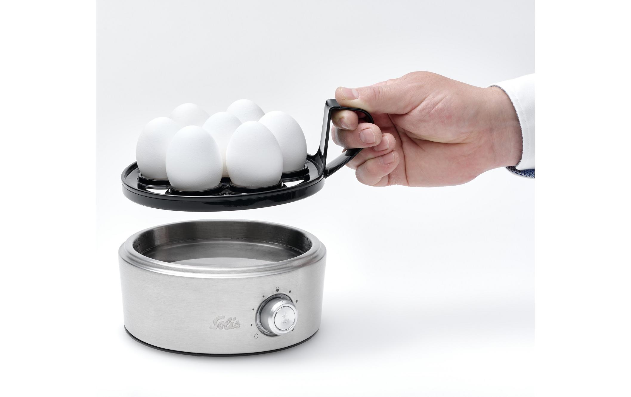 Solis Eierkocher Egg Boiler & More 8272 7 Eier, Silber