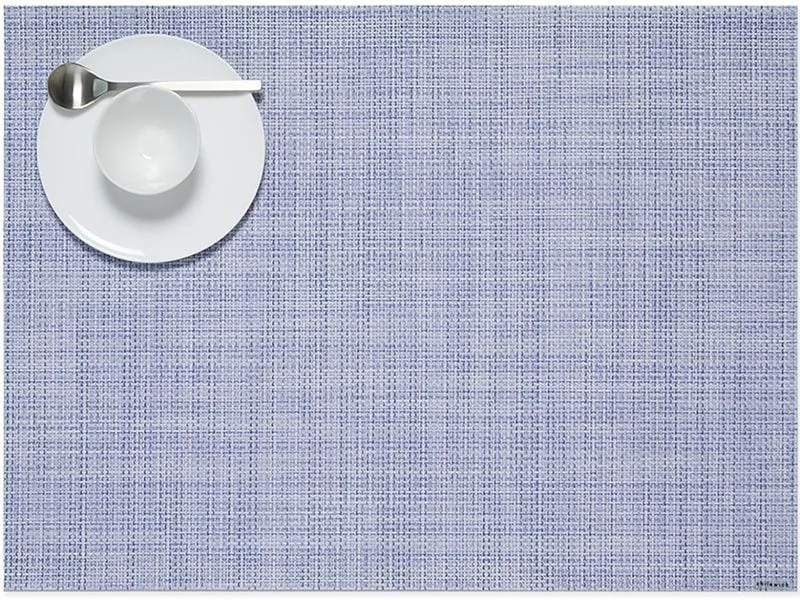 Chilewich Tischset Mini Basketweave, 36 cm x 48 cm, Periwinkle