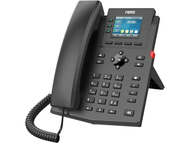 Fanvil Tischtelefon X303-2 Schwarz Fanvil Tischtelefon X303-2 Schwarz