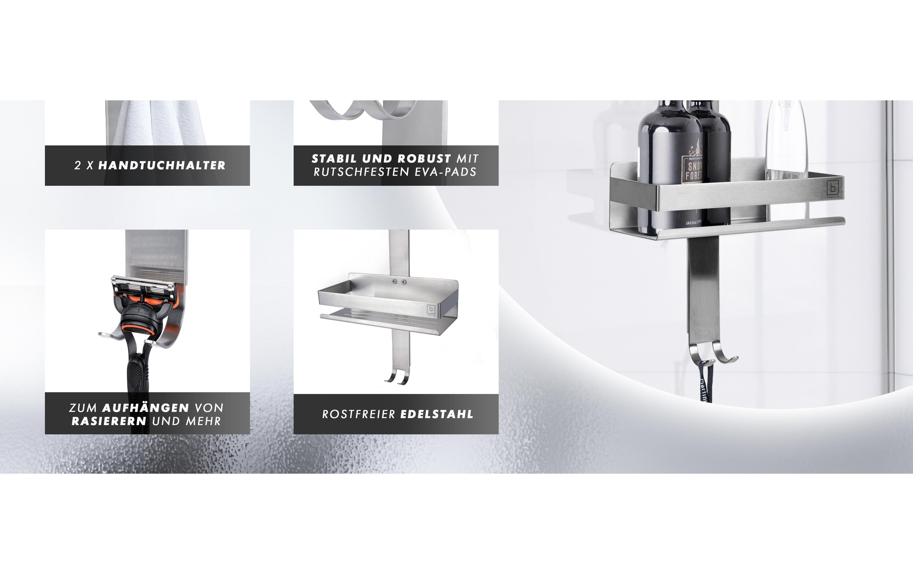 Benkstein Dusch-Organizer Silber