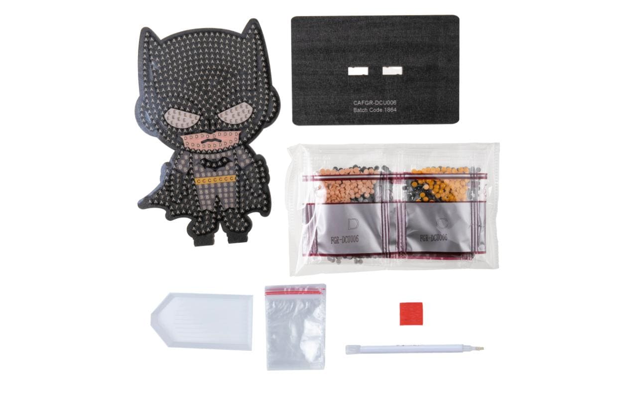 CRAFT Buddy Bastelset Crystal Art Buddies Batman CRAFT Buddy Bastelset Crystal Art Buddies Batman