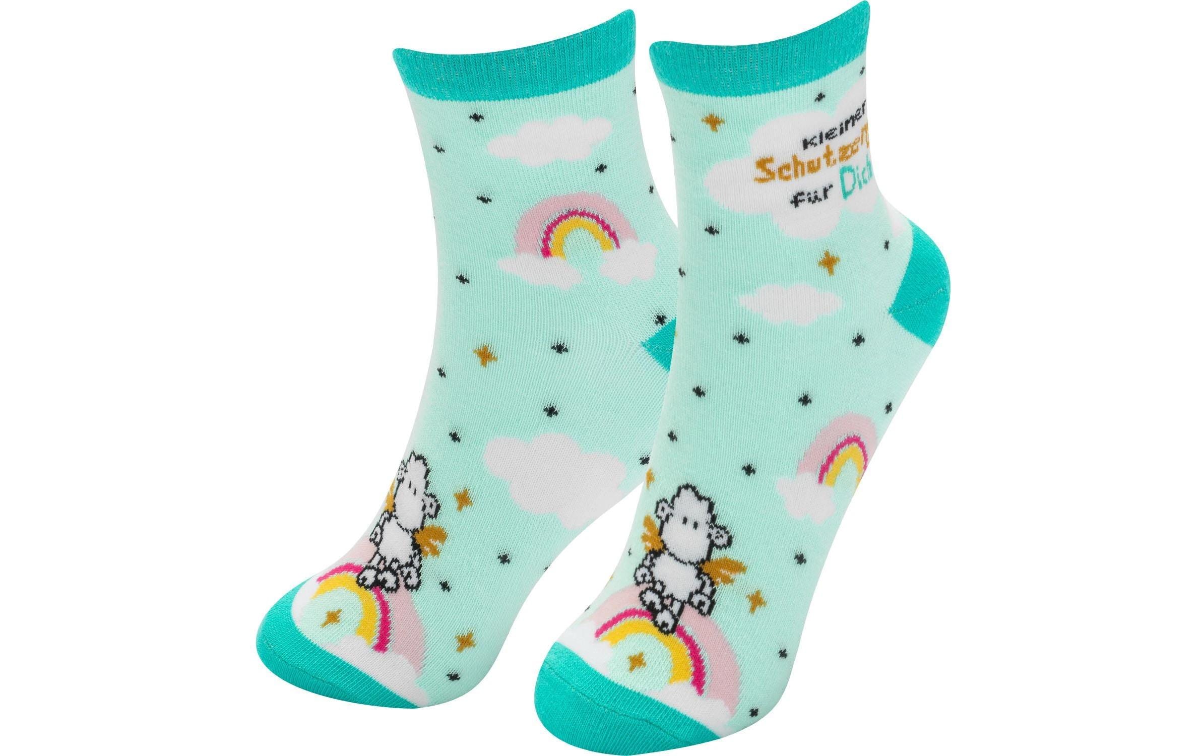 Sheepworld Socken Frauen Engel 36 - 40, Mehrfarbig