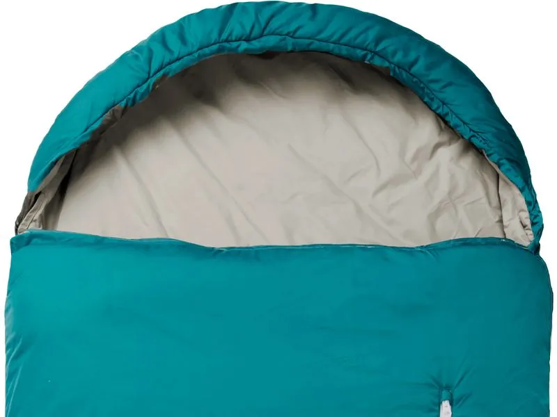 Grüezi Bag Schlafsack Wolle Camp Comfort 4 °C R 185 cm, Türkis Grüezi Bag Schlafsack Wolle Camp Comfort 4 °C R 185 cm, Türkis